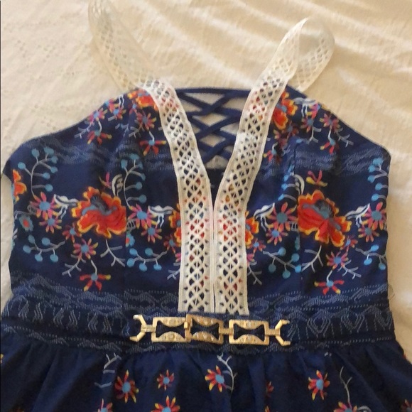 NEW NAVY FLORAL LACE STRAP DRESS! - Picture 5 of 7